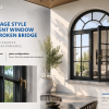 80 VINTAGE STYLE CASEMENT WINDOW WITH BROKEN BRIDGE
