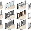 Stair railing