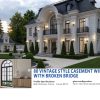 80 VINTAGE STYLE CASEMENT WINDOW WITH BROKEN BRIDGE