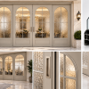 40 EXTREMELY NARROW RETRO SLIDING DOOR